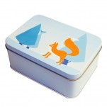 Bo&icirc;te Lunch box en m&eacute;tal Renard Blafre