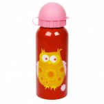Gourde rouge Hibou Blafre
