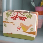 Lunch box en m&eacute;tal Oiseau Blafre