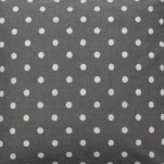 Toile cir&eacute;e &agrave; pois grise AU Maison