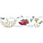 Stickers Djeco repositionnable L'envol image complete