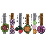 Barrette glitter Rice