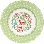 Assiette Ivy verte Green Gate