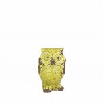 Hibou en terre cuite vert Broste Copenhagen