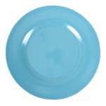 Assiette turquoise Rice