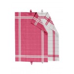 Pack de 2 torchons Cook Framboise Linum