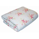 Quilt Flora blanc AU Maison