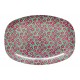 Plat rectangulaire Pivoines Rice