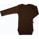 Body manches longues chocolat