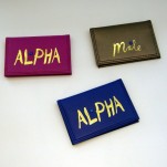 Porte Carte Alpha ou Male Paris House